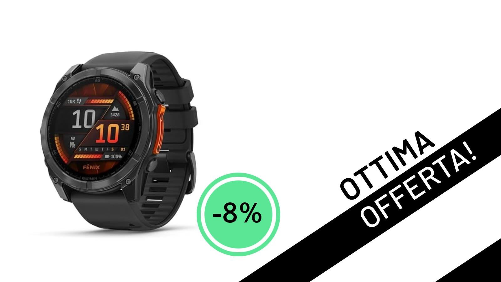 Garmin fenix 8 (51mm): L'Elite degli Smartwatch GPS in Offerta Imperdibile!
