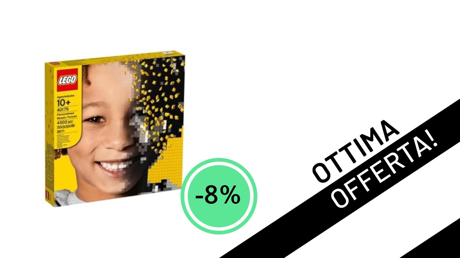 Crea il tuo capolavoro LEGO: il Mosaico Maker 40179 è in offerta a soli 108,00€!