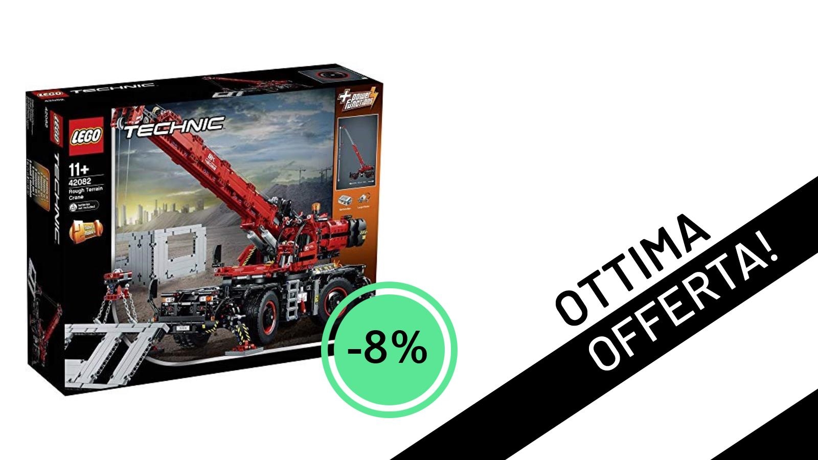 Un Colosso in Offerta: Il LEGO Technic Grande Gru Mobile 42082 Scontato a 359,00€!