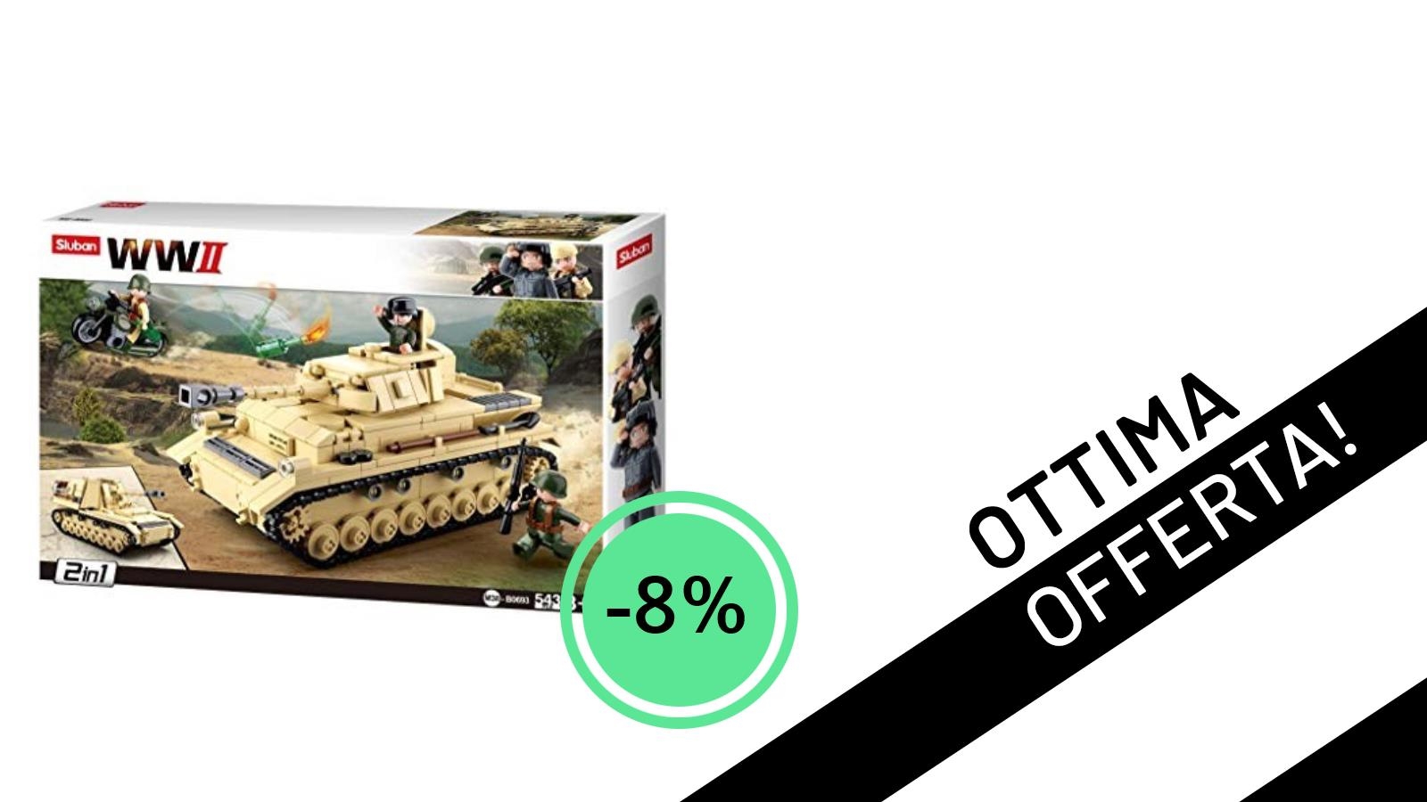 Sluban M38-B0693: Il Set di Costruzioni da 543 Pezzi con l'8% di Sconto a Soli 27,79€!