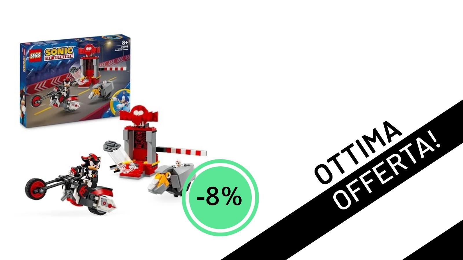LEGO Sonic: Shadow sfreccia via con uno sconto imperdibile!