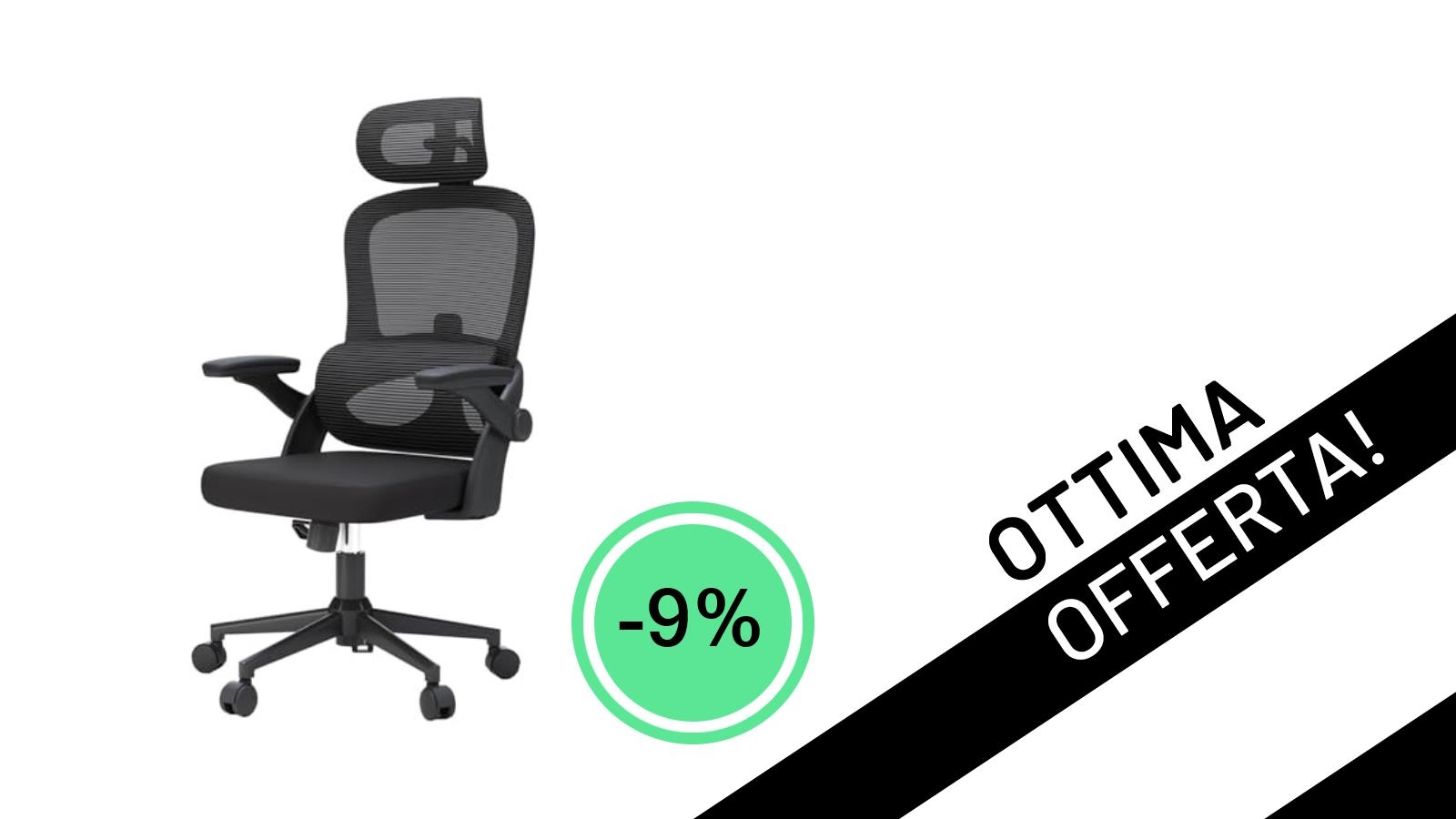 SIHOO M102C: La Sedia Ergonomica Versatile per Ufficio e Gaming, Ora con Sconto del 9%!