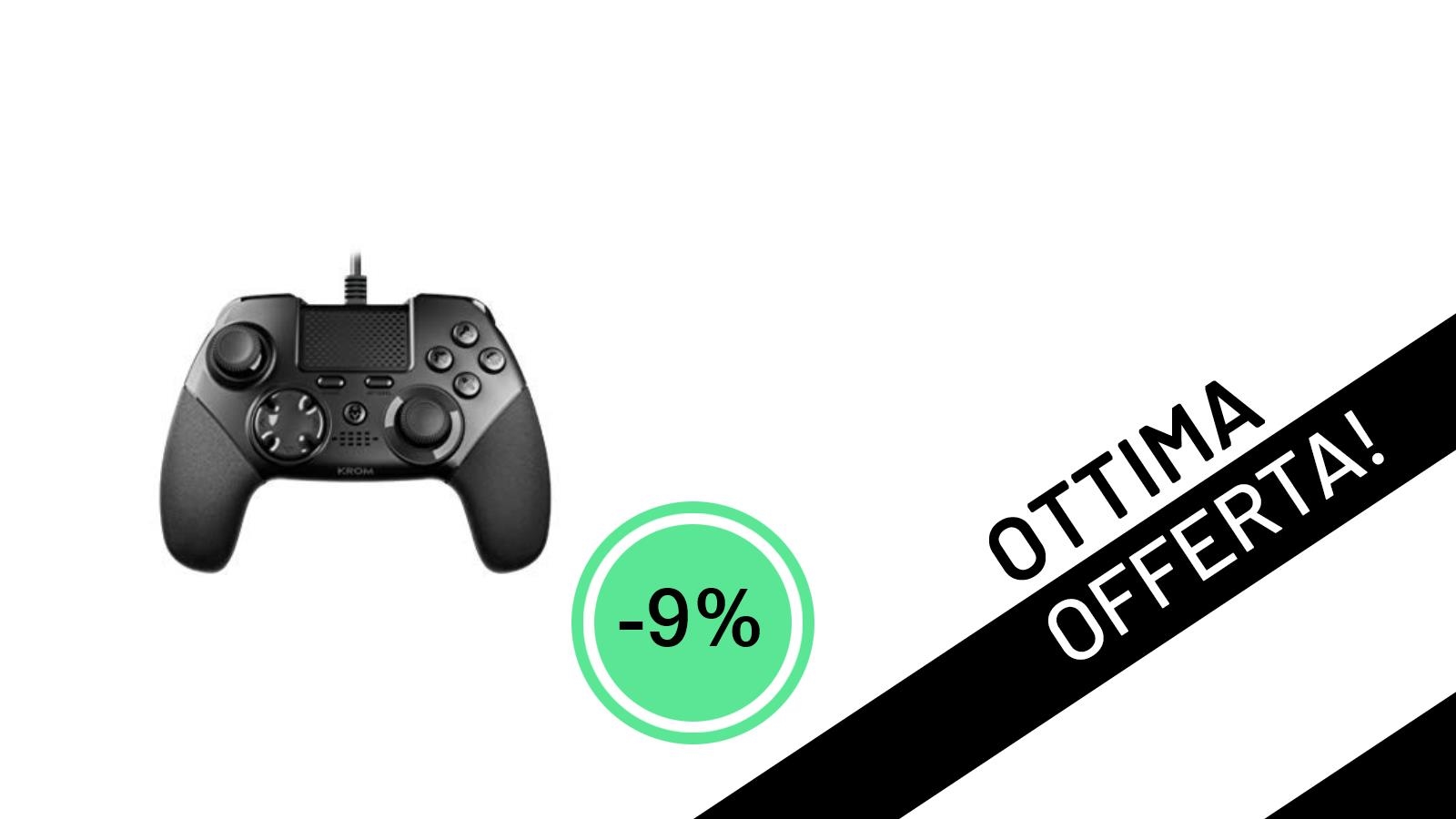 KROM KAISER: Il Gamepad da Competizione Scontato del 9% a Soli 23,67€!