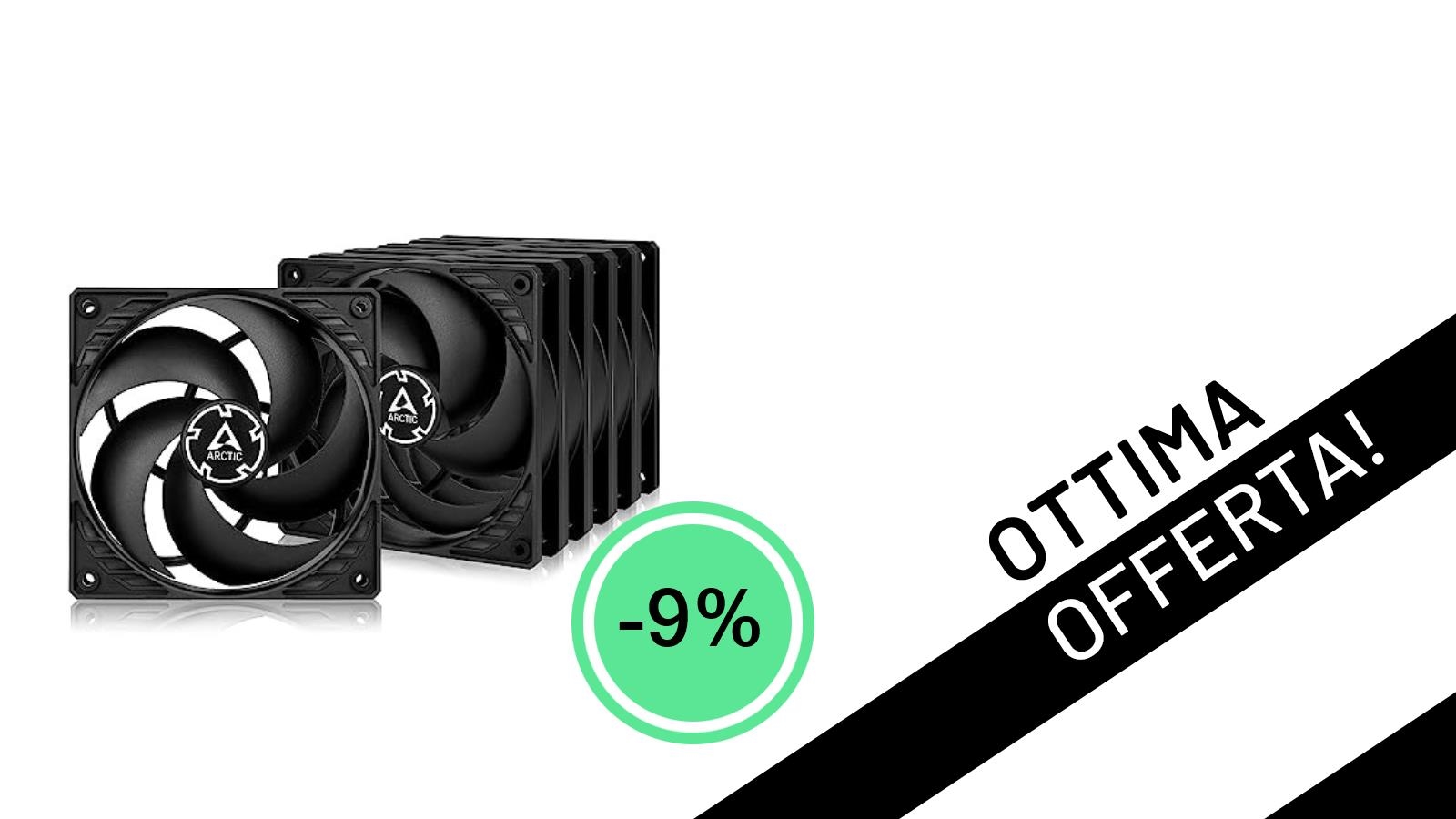 Raffredda il Tuo PC in Silenzio: ARCTIC P12 PWM PST (5 Pezzi) in Offerta a Soli 29,19€!