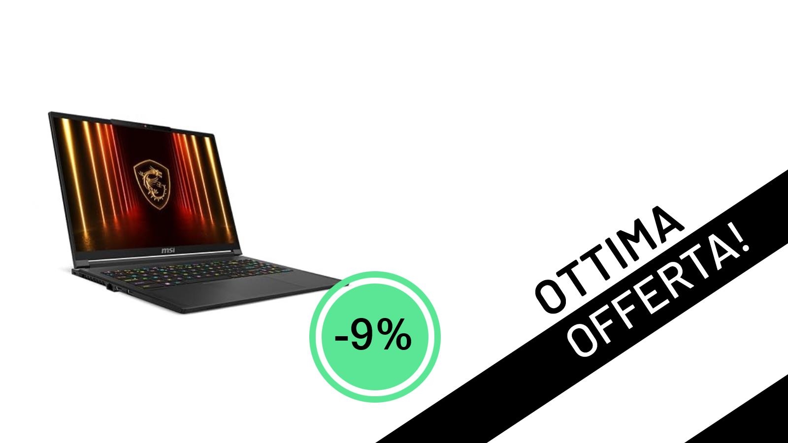 Offerta Imperdibile: MSI Stealth 16 AI con OLED 240Hz e RTX 5060 a Meno di 2.000€!