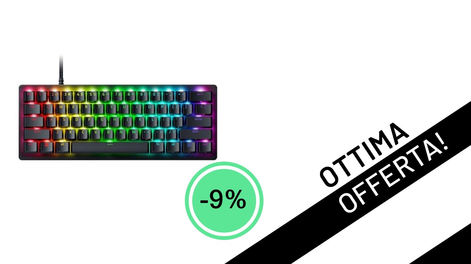 Razer Huntsman V3 Pro Mini: L'Offerta Lampo sulla Tastiera Gaming Definitiva!