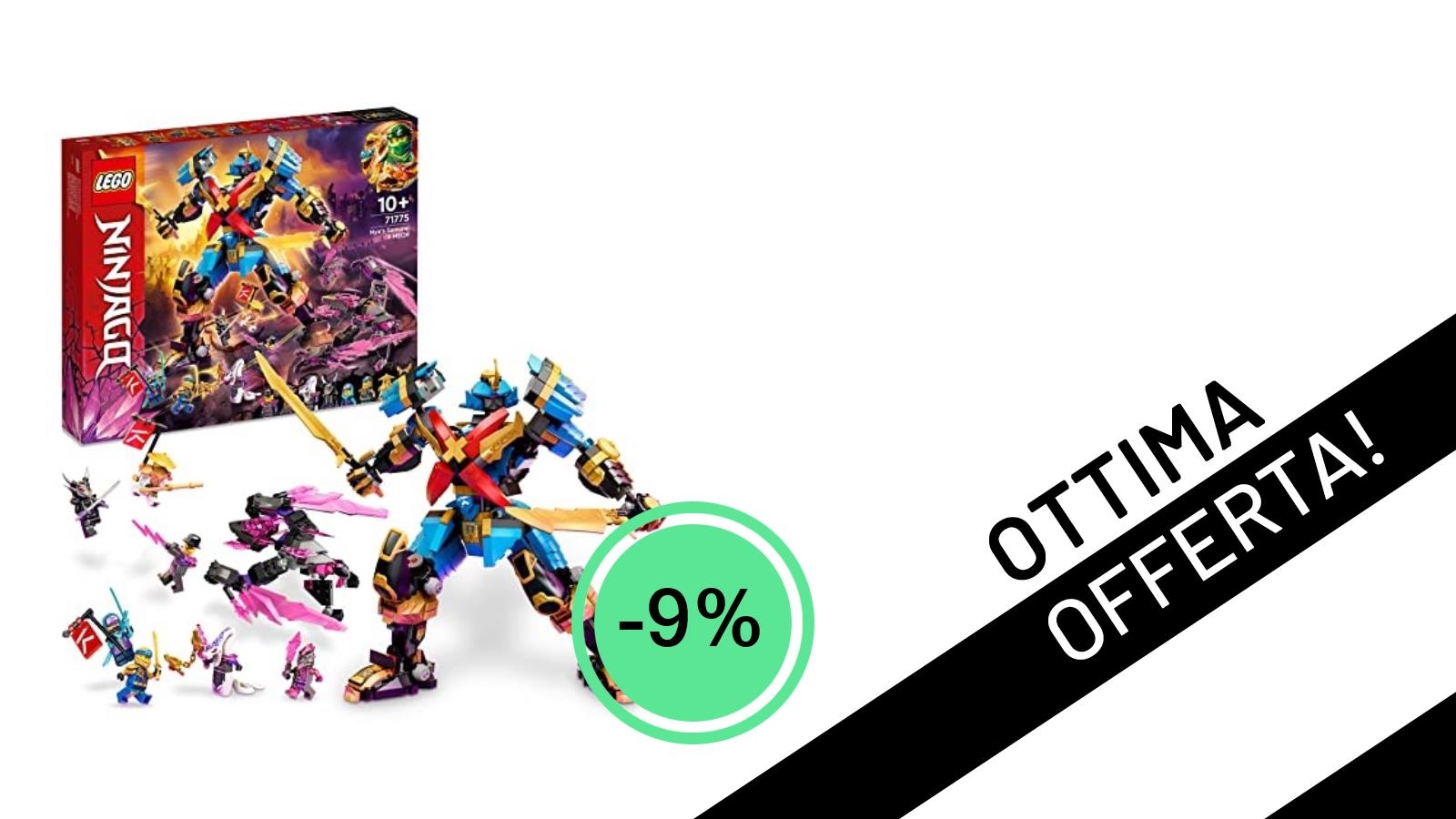 Un'Offerta Imperdibile: Il MECH Samurai X di Nya LEGO Ninjago a un Prezzo Sbalorditivo!
