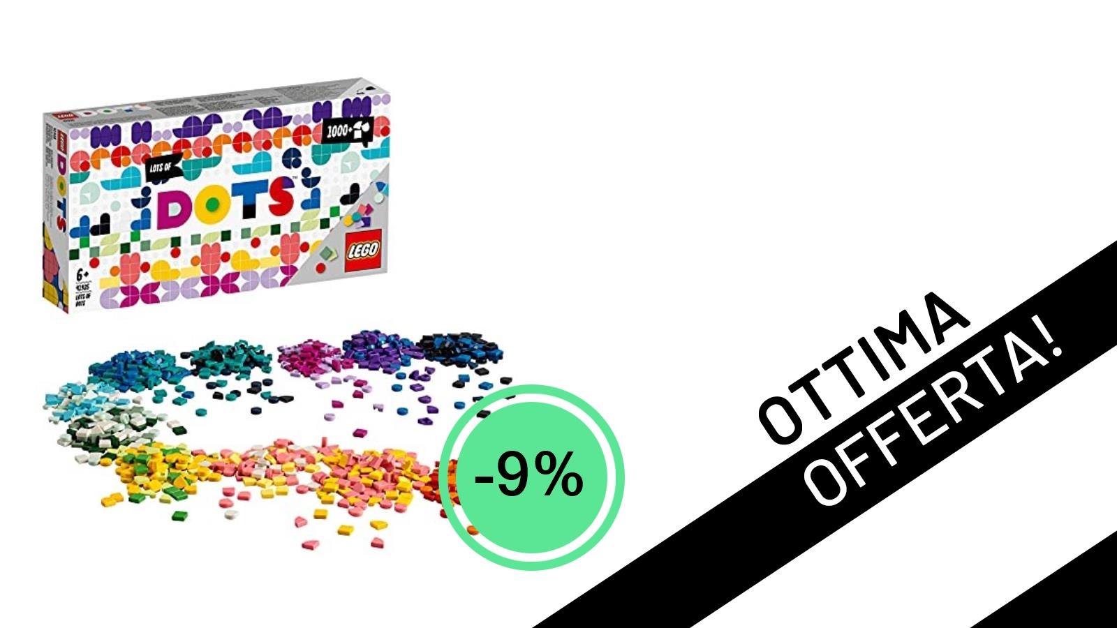 Creatività a Portata di Mano: Il LEGO DOTS MEGA PACK 41935 Scontato del 9%!