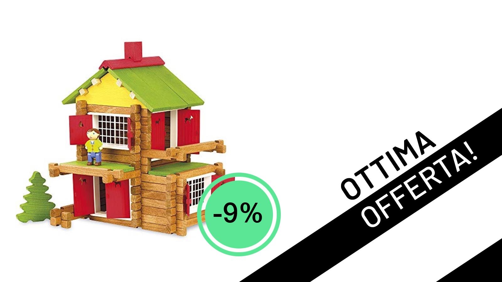 Jeujura: Il Tuo Chalet in Legno Scontato del 9% – Un Mondo di Creatività a Soli 36,33€!
