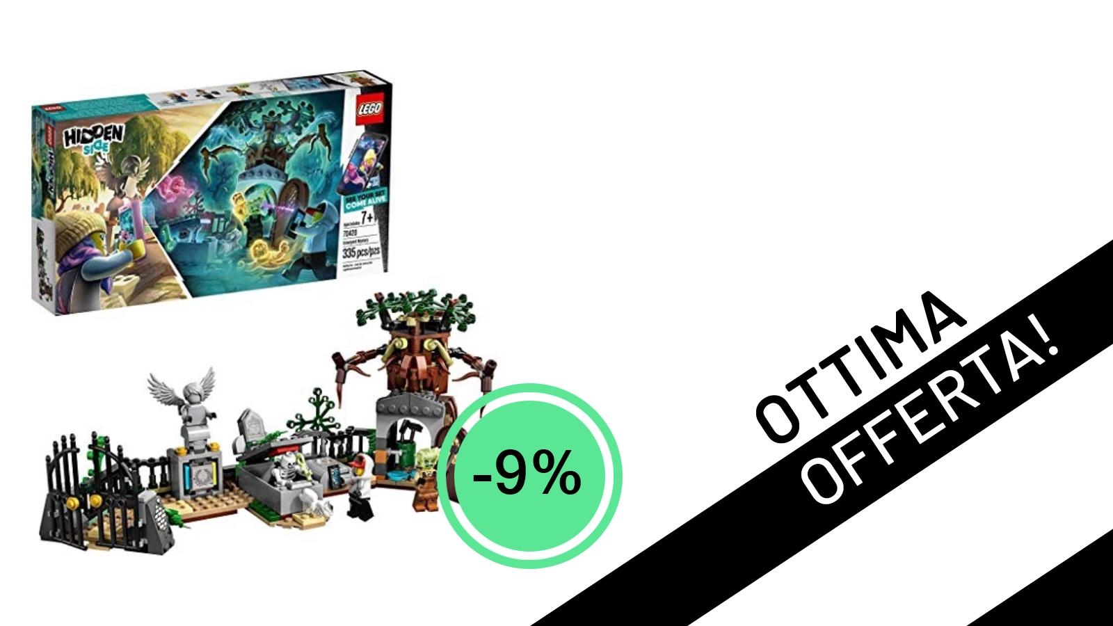 LEGO Hidden Side 70420: Il Mistero nel Cimitero Prende Vita con l'AR! Offerta Imperdibile a 50,85€