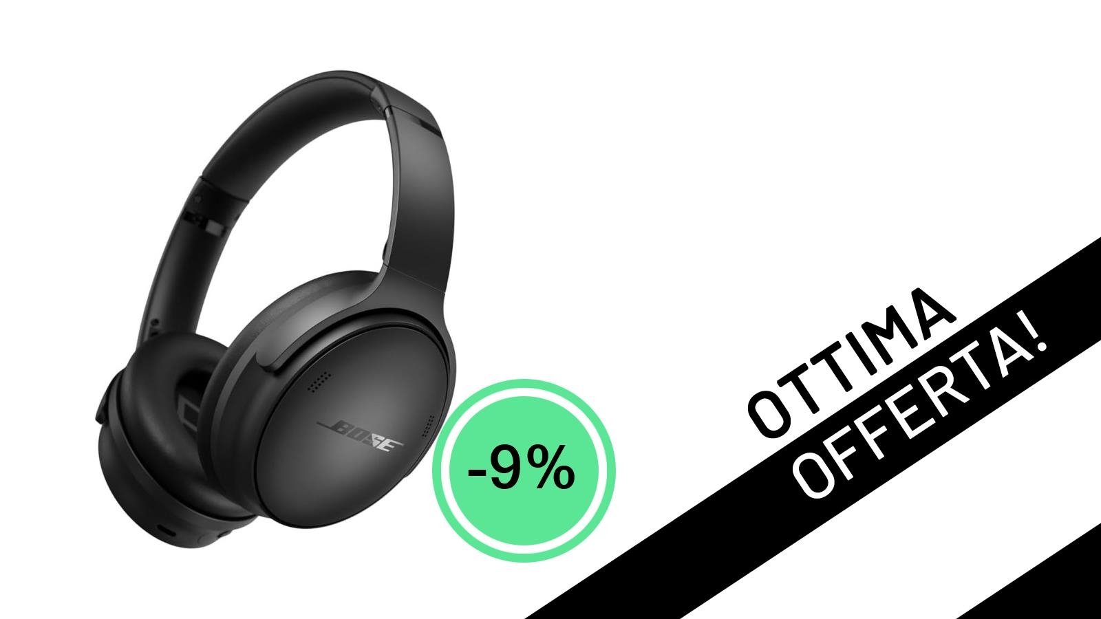 Offerta Esclusiva: Le Iconiche Bose QuietComfort Headphones Scontate del -9% a Soli 209,95€ – Ideali Anche per il Gaming!