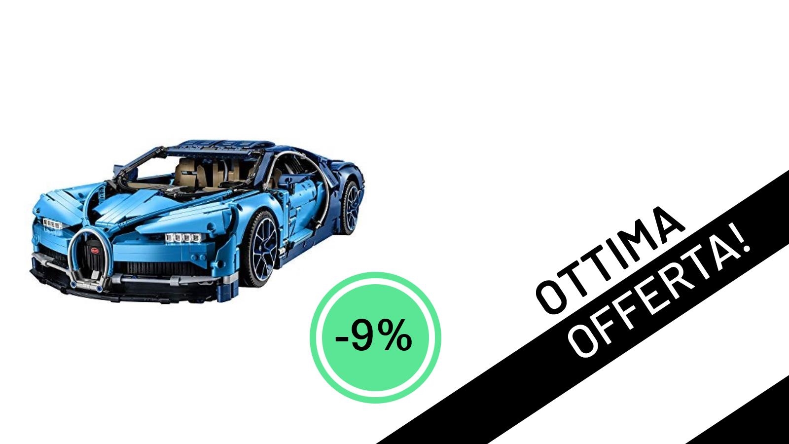 La LEGO Technic Bugatti Chiron (42083) Sfreccia in Offerta: -9% di Sconto!